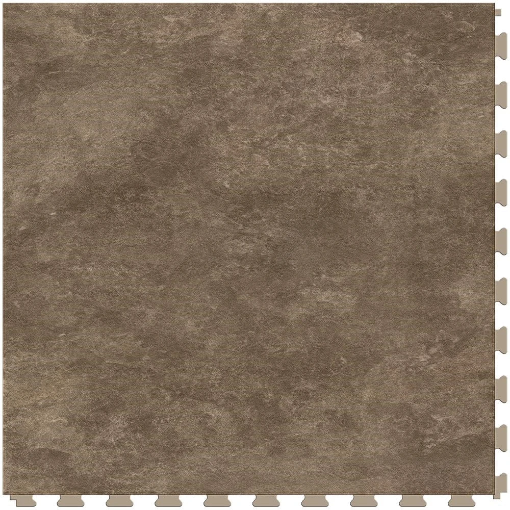 Perfection Floor Tile StoneCraft Collection Sandstone/Satin 20-in X 20-in Water Resistant Interlocking Luxury Flooring (2.7-sq Ft)