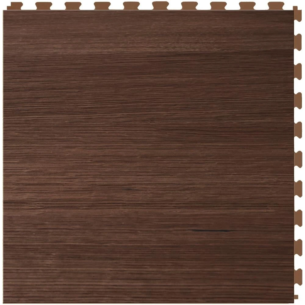 Perfection Floor Tile Bordeaux Wood Collection Bordeaux Maple/Satin 20-in X 20-in Water Resistant Interlocking Luxury Flooring (16.7-sq Ft) - Image 5