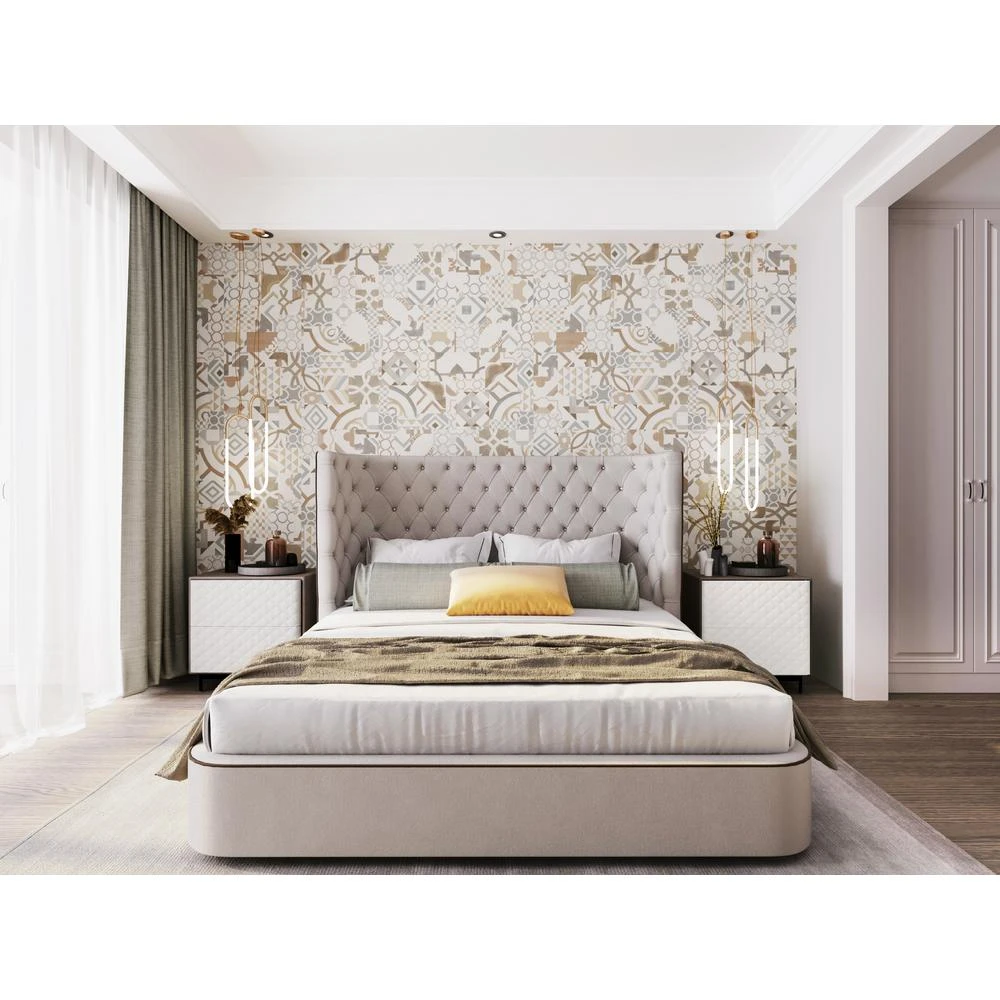 TrafficMASTER Geometry 18 In. X 18 In. Luxury Vinyl Tile Peel And Stick Wall (18 Sq. Ft. / Case) - Image 3