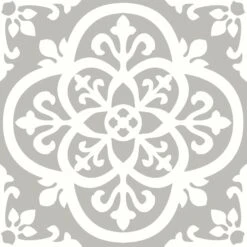 FloorPops Grey 12-in X 12-in Water Resistant Peel And Stick Vinyl Tile Flooring (20-sq Ft)