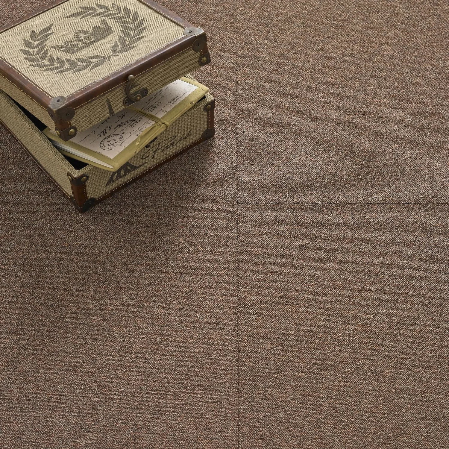Vitrex Value Carpet Tile 500 X500mm - Brown