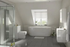 None Breeze Grey Porcelain Wall & Floor Tile 286 X 580mm