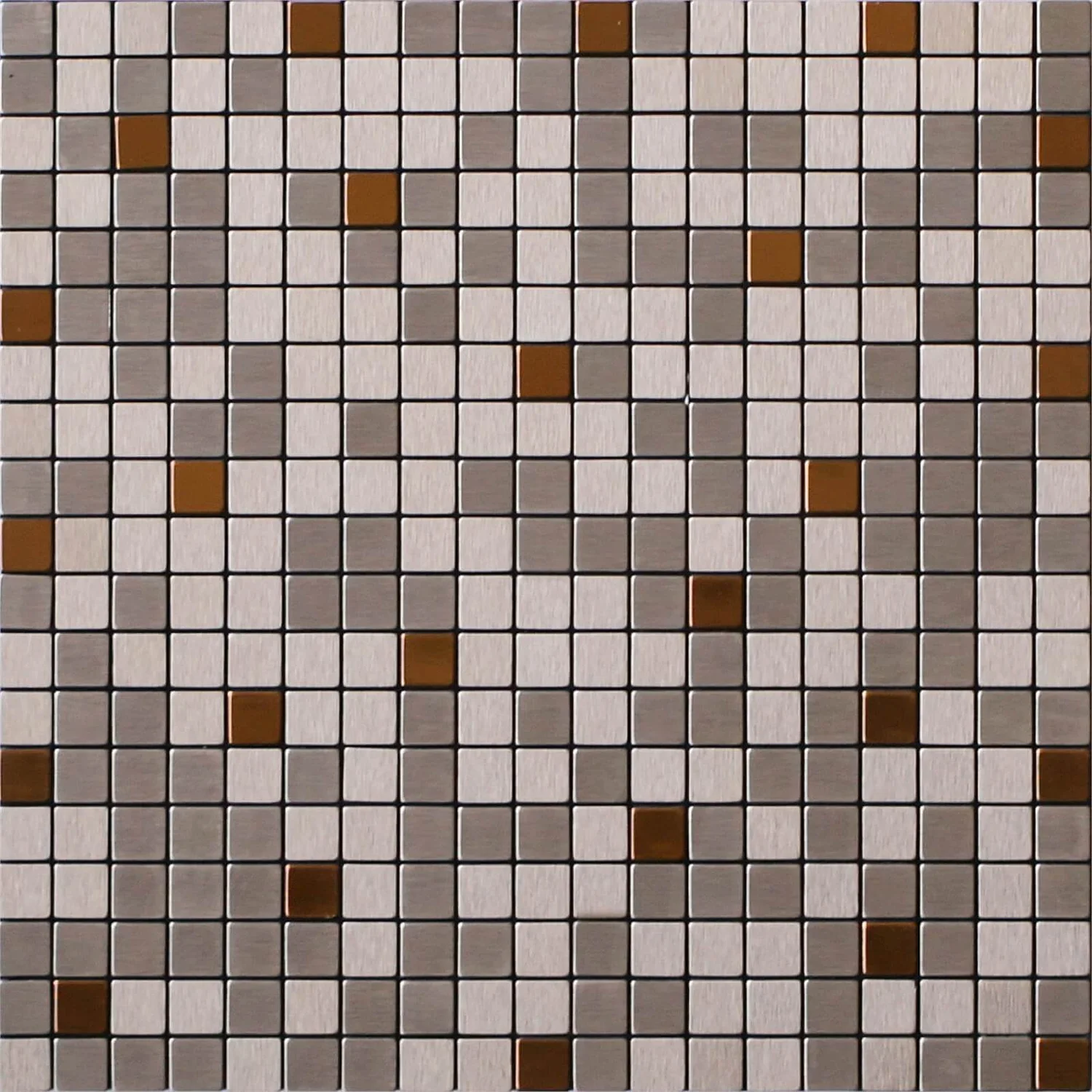 House Of Mosaics Riyadh Bronze Mosaic Tile (Sample Only) - 150 X 110mm