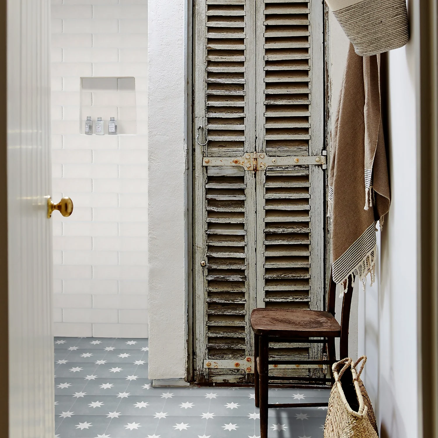 Country Living Artisan Winter Sky Ceramic Wall Tile 75 X 300mm - 0.5sqm Pack