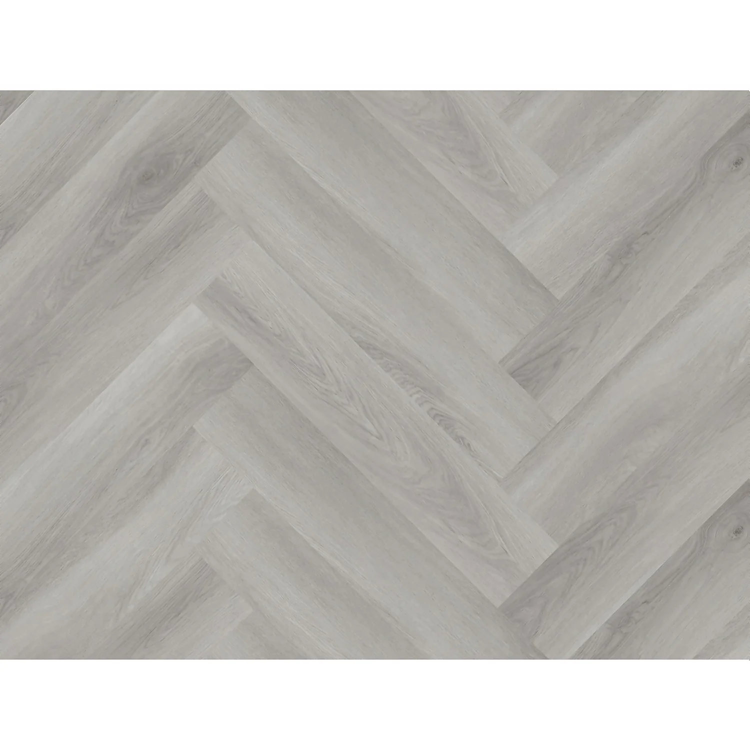 Kraus Rigid Core Herringbone Luxury Vinyl Floor Tile - Owsten Grey - Image 5