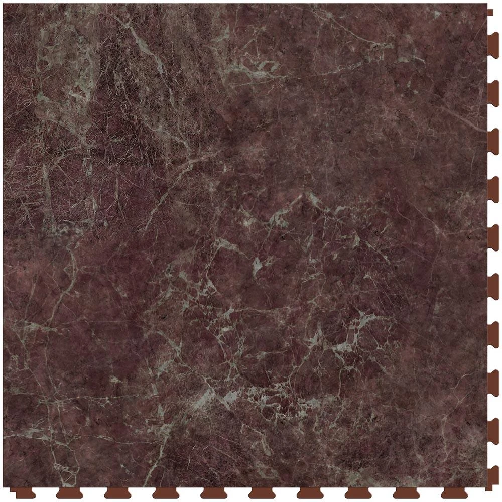 Perfection Floor Tile Gemstone Collection Gray Marble/Satin 20-in X 20-in Water Resistant Interlocking Luxury Flooring (16.7-sq Ft) - Image 7