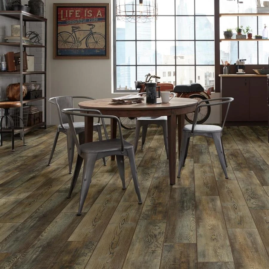 Shaw Parallax HD Plus 8-Piece 7.08-in X 48.03-in Opulent Luxury Vinyl Plank Flooring - Image 2