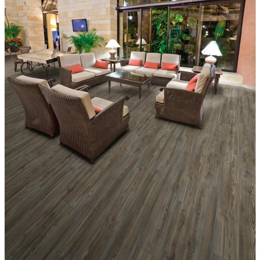 SMARTCORE Pro 7-Piece 7.08-in X 48.03-in Glendale Pine Luxury Vinyl Plank Flooring - Image 5