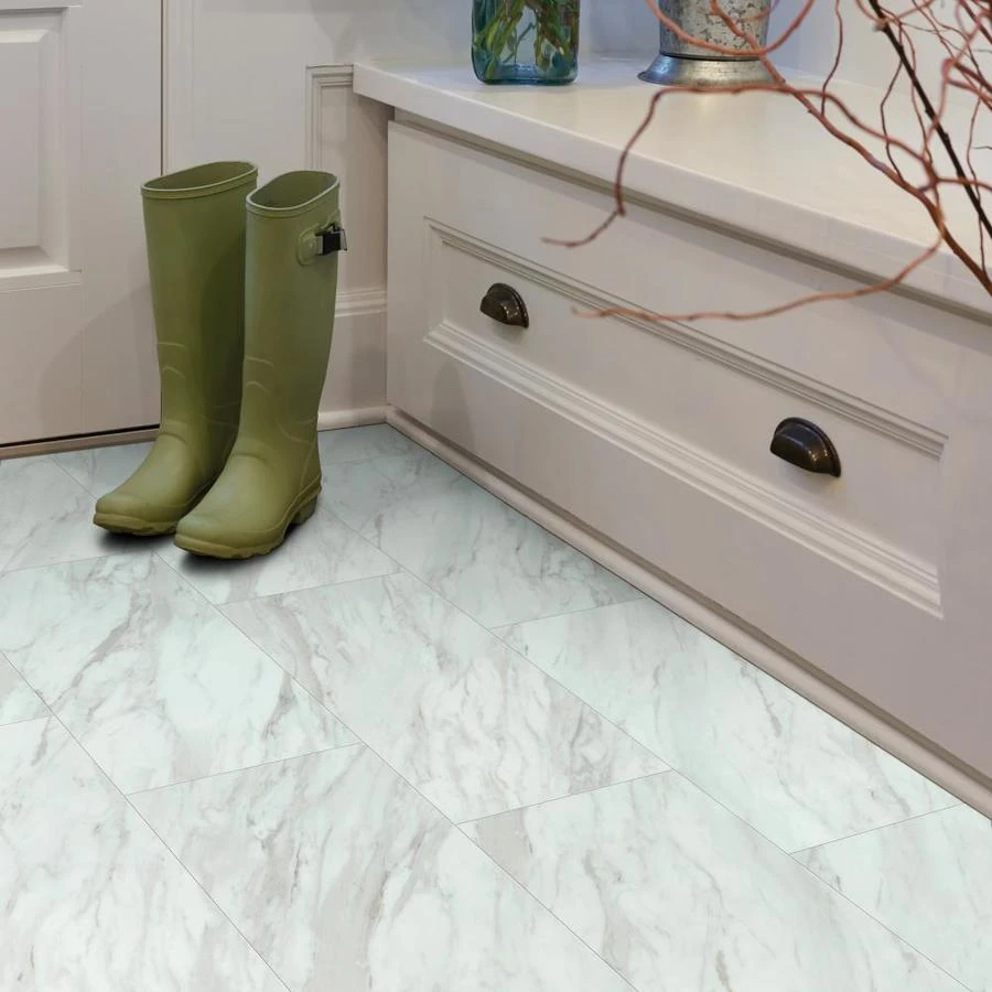 SMARTCORE Pro 8-Piece 12-in X 24-in Paramount Interlocking Vinyl Tile - Image 9