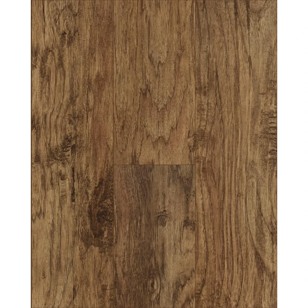 TrafficMaster Saratoga Hickory Wheat 7 Mm Thick X 7-2/3 In. Wide X 50-5/8 In. Length Laminate Flooring (24.17 Sq. Ft. / Case)