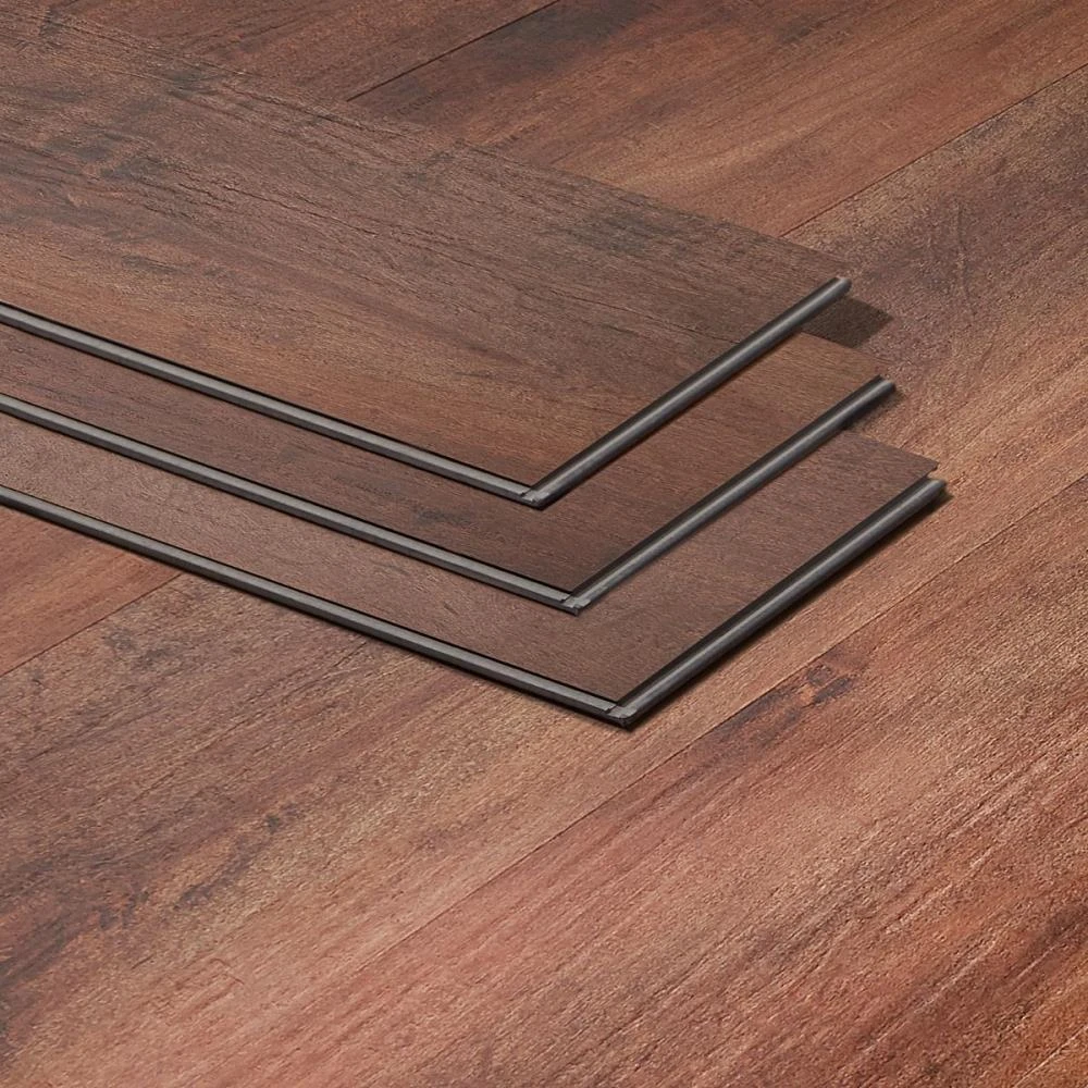 Artmore Tile Rogue Maple Tualatin 6-in Wide X 4-1/2-mm Thick Waterproof Interlocking Luxury Vinyl Plank Flooring (27.39-sq Ft)