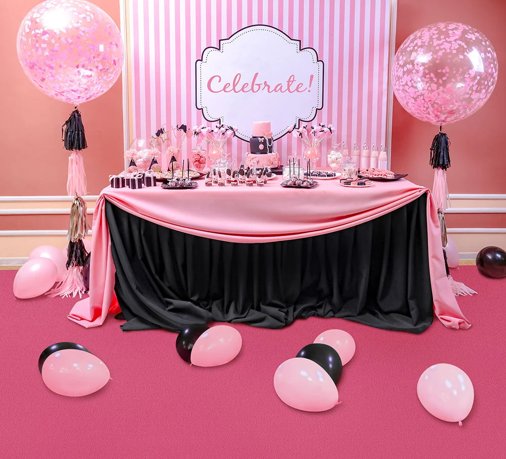 Indoor/Outdoor Carpet With Rubber Marine Backing - Pink 6' X 10' - Several Sizes Available - Carpet Flooring For Patio, Porch, Deck, Boat, Basement Or Garage - Image 3