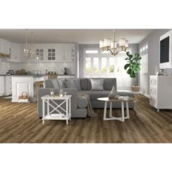 ProCore Plus 10-Piece 7-in X 47.75-in Warm Honey Oak Luxury Vinyl Plank Flooring