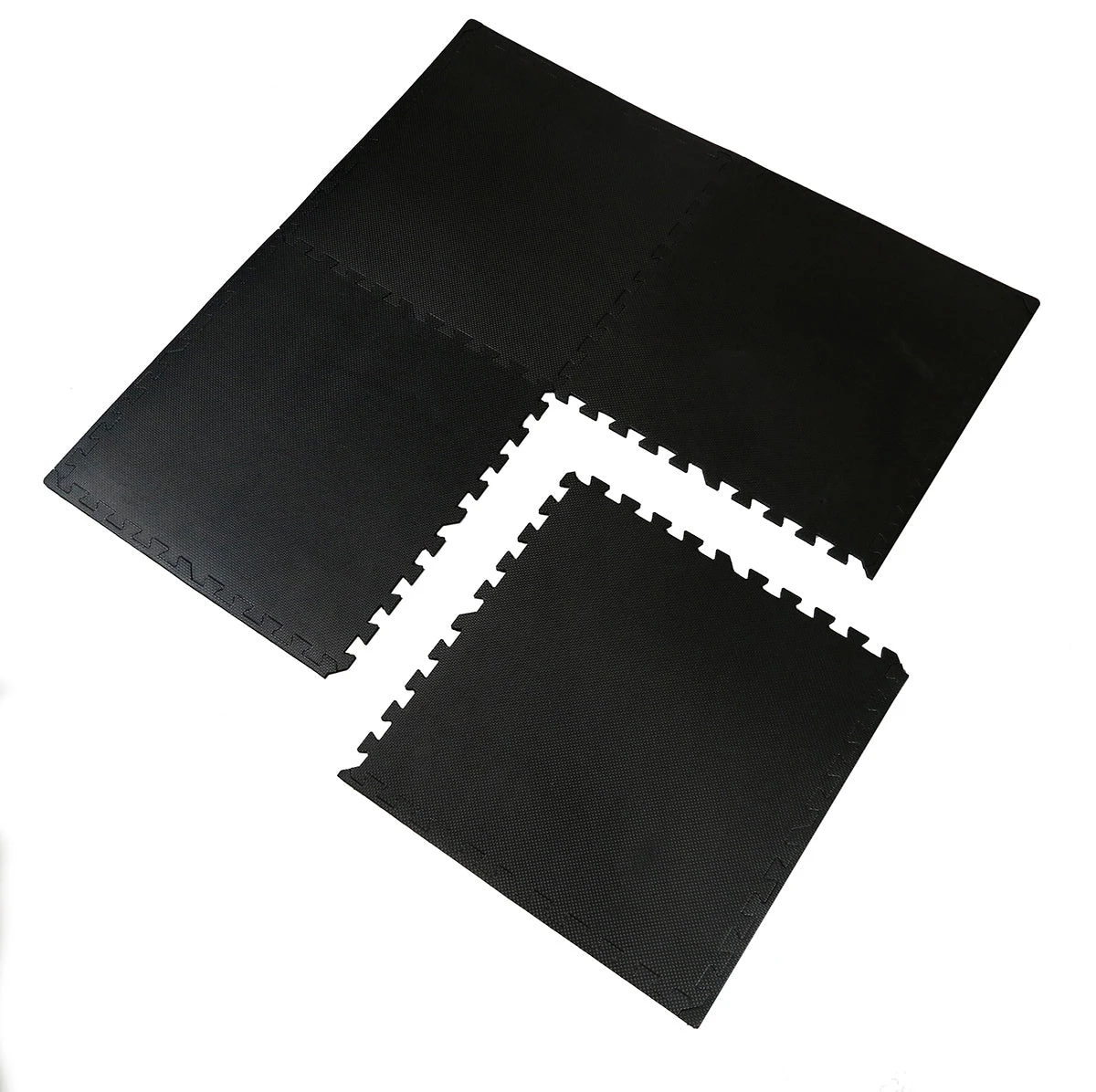 Xspec 3/8" Thick 100 Sq Ft EVA Foam Floor Exercise Gym Mats 25 Pcs, Black | 1 YEAR LIMITED WARRANTY - Image 5