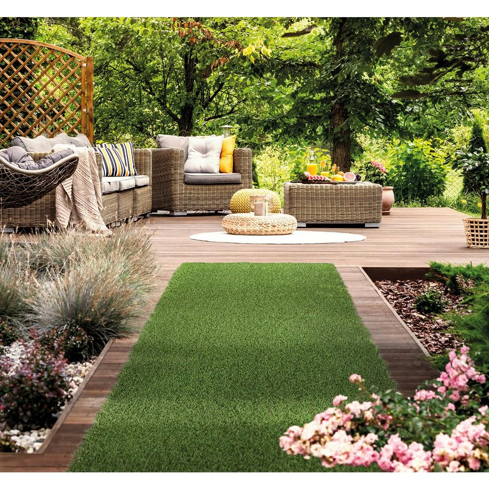 TrafficMaster 26 In. X 36 Ft. Artificial Grass Runner - Image 12