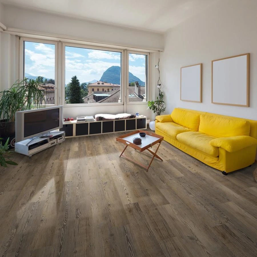 CALI Long-Board Vinyl Pro 6-Piece 9-in X 70.87-in Point Break Pine Luxury Vinyl Plank Flooring - Image 2