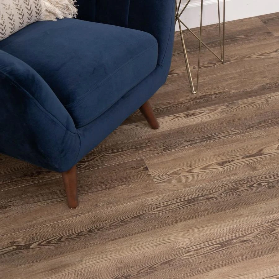CALI Long-Board Vinyl Pro 6-Piece 9-in X 70.87-in Point Break Pine Luxury Vinyl Plank Flooring - Image 4