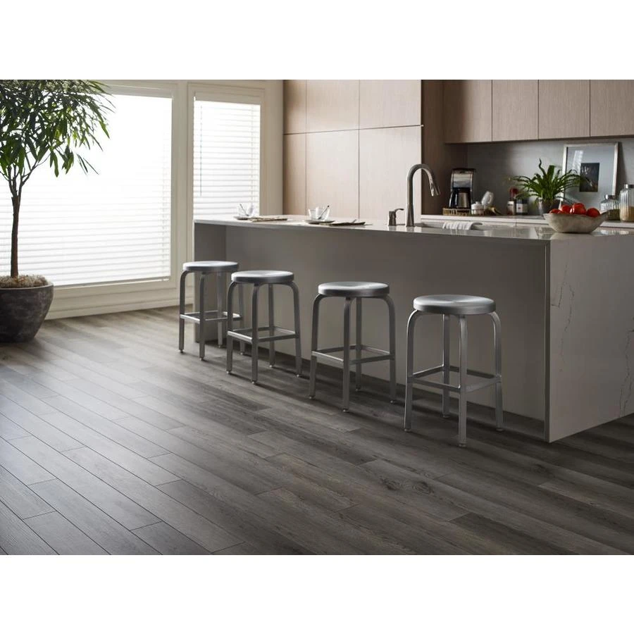 SMARTCORE 11-Piece 5-in X 48.03-in Talbot Oak Luxury Vinyl Plank Flooring - Image 4