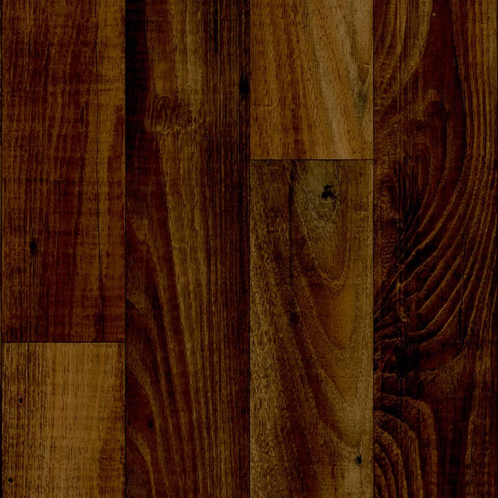 TrafficMASTER Smokehouse Oak Honey Residential Vinyl Sheet, Sold By 13.2 Ft. Wide X Custom Length - Image 3