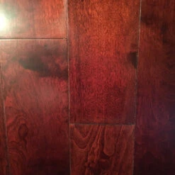 Plain Birch 3/8 In. Thick X 5 In. W X Random Length(48") Click Locking Hand Scraped Engineered Hardwood Flooring (31 Sq. Ft./case)