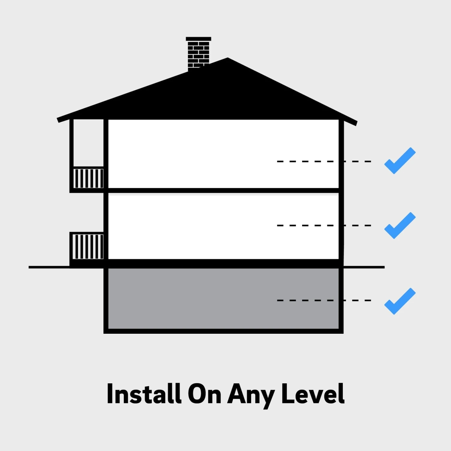 Armstrong Flooring Rigid Core Essentials Locking 5.67"x47.76" Wolf Point Hickory - Silver Reflection (18.8 Sq. Ft.) - Image 6