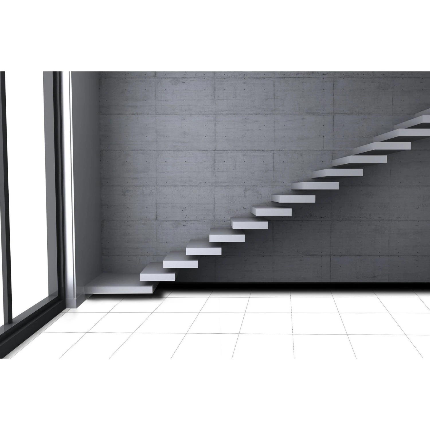 Achim Nexus Self Adhesive Vinyl Floor Tile - 20 Tiles/20 Sq. Ft., 12 X 12, White - Image 3