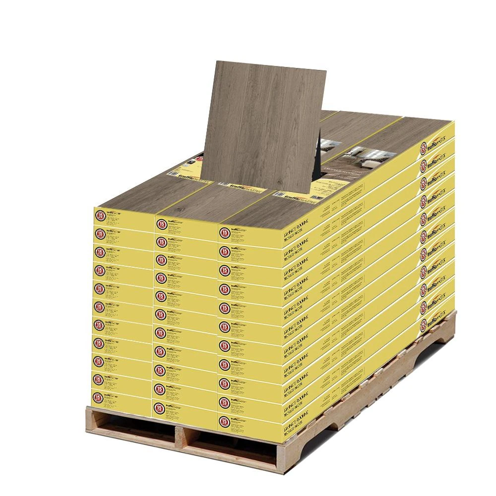 TrafficMASTER Grey Oak 7mm Thick X 8.03 In. W X 47.64 In. L Laminate Flooring Pallet (789.03 Sq. Ft.) - Image 2