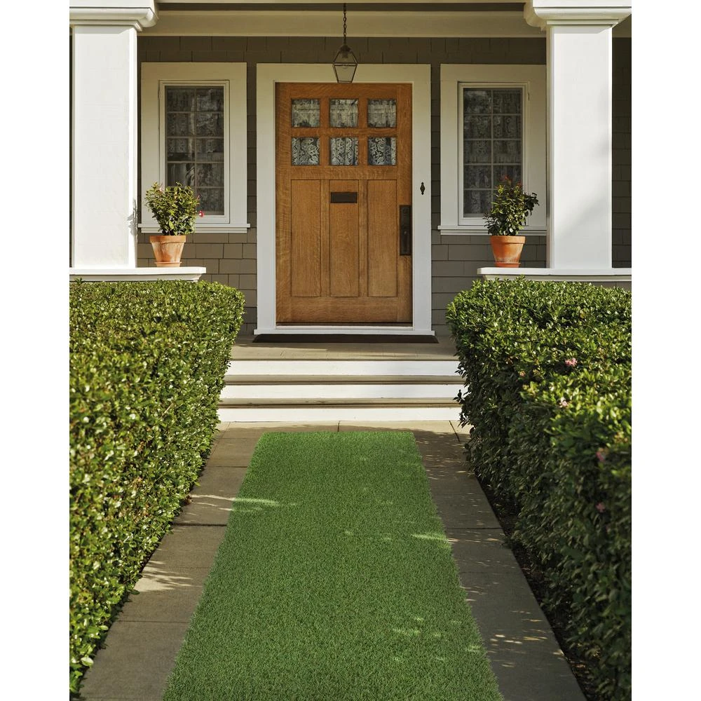 TrafficMaster 26 In. X 36 Ft. Artificial Grass Runner - Image 9