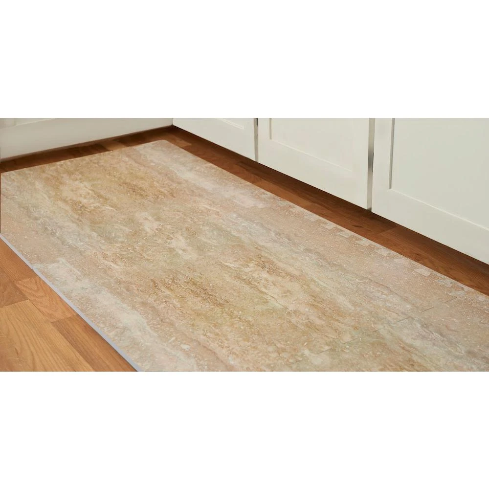 TrafficMASTER Brown/Travertine 24 In. X 24 In. X 0.47 In. Wood All Purpose Flooring (4-Pack) - Image 2